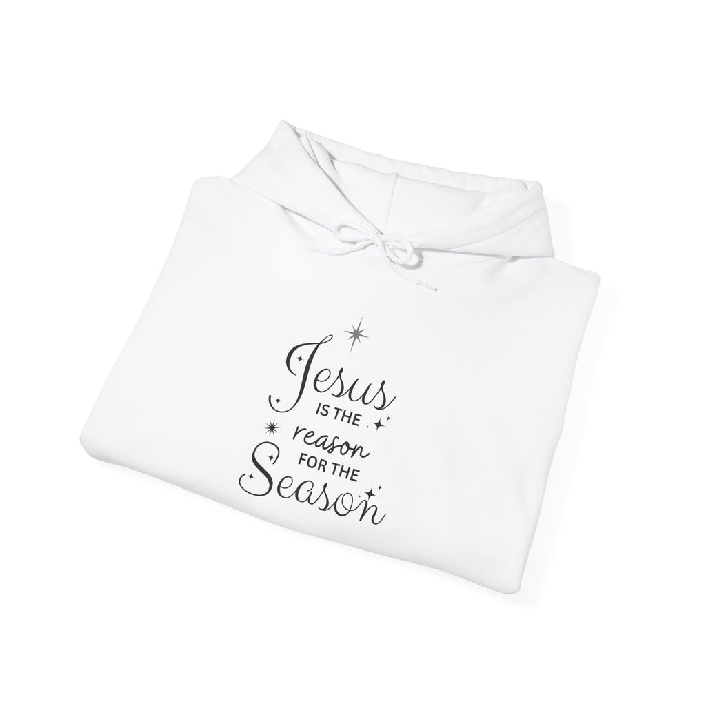 Jesus is the Reason for the Season Hoodie WHITE ONLY