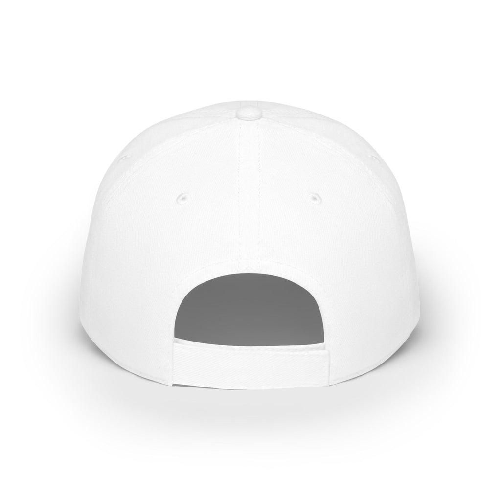 Baseball Cap — MUJEC Embroidered Low-Profile Dad Hat (Black with Gold Lettering)