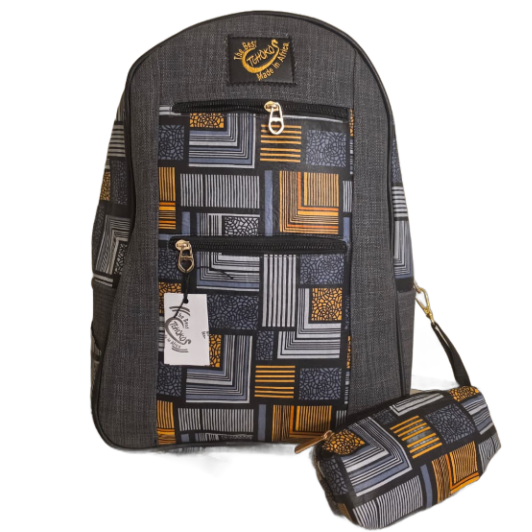 TCHOKOS African Heritage Kids’ School Backpack