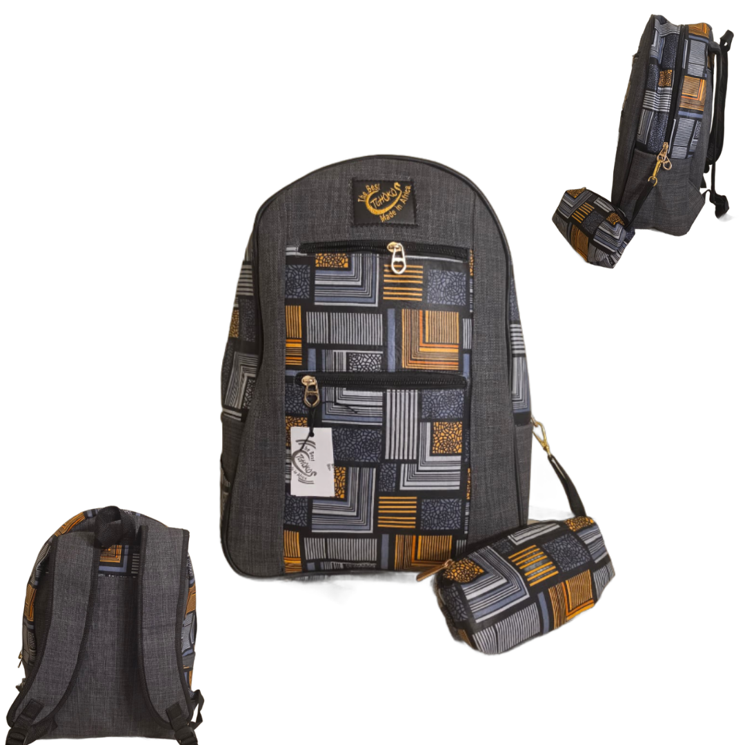 TCHOKOS African Heritage Kids’ School Backpack