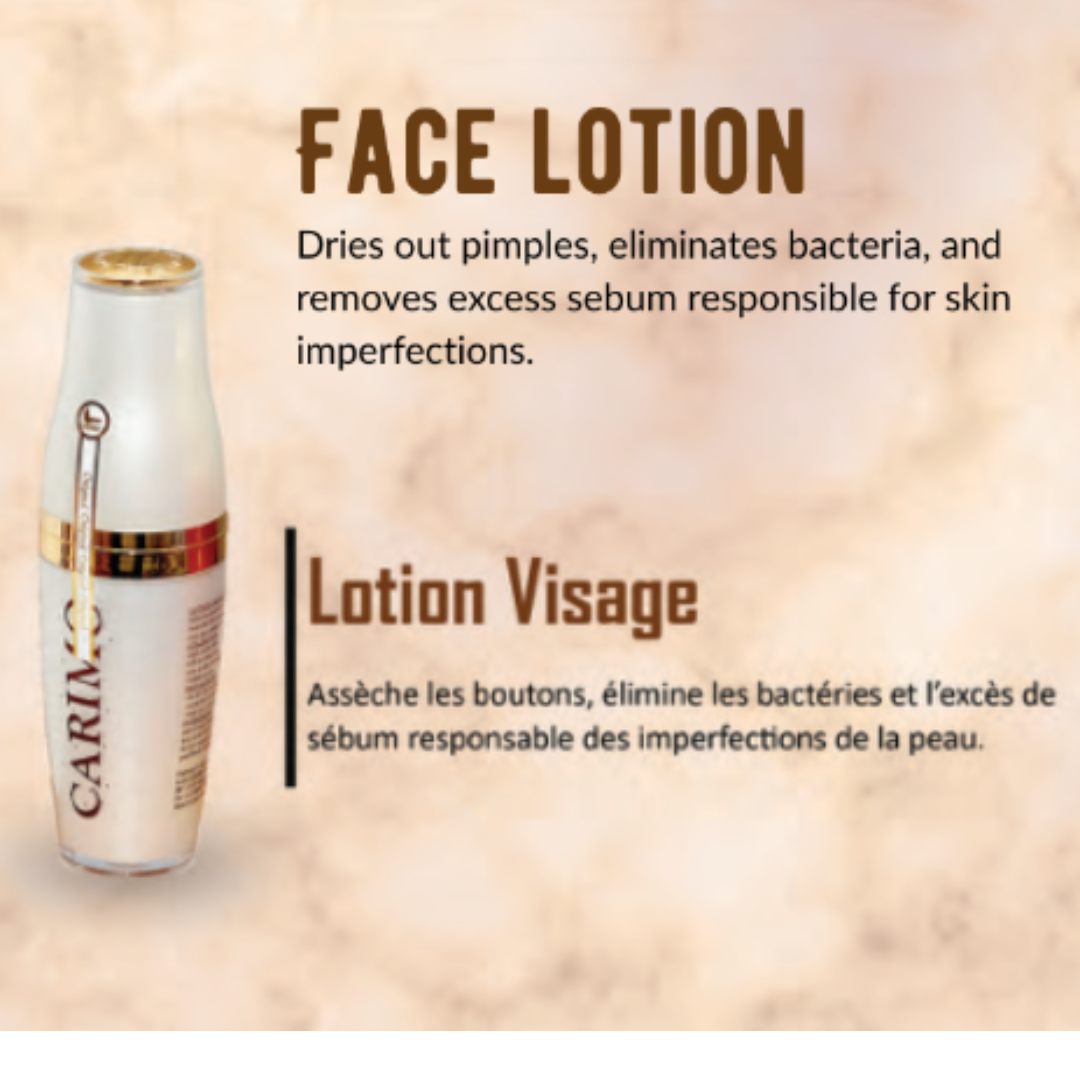 Lotion visage Carimo Éclat facial treatment