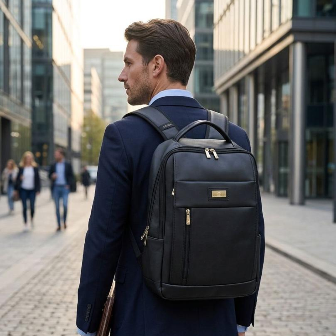 TCHOKOS Urban Classic Genuine Leather Backpack