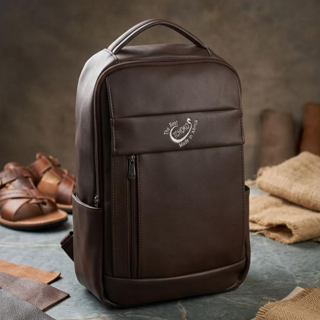 TCHOKOS Urban Classic Genuine Leather Backpack