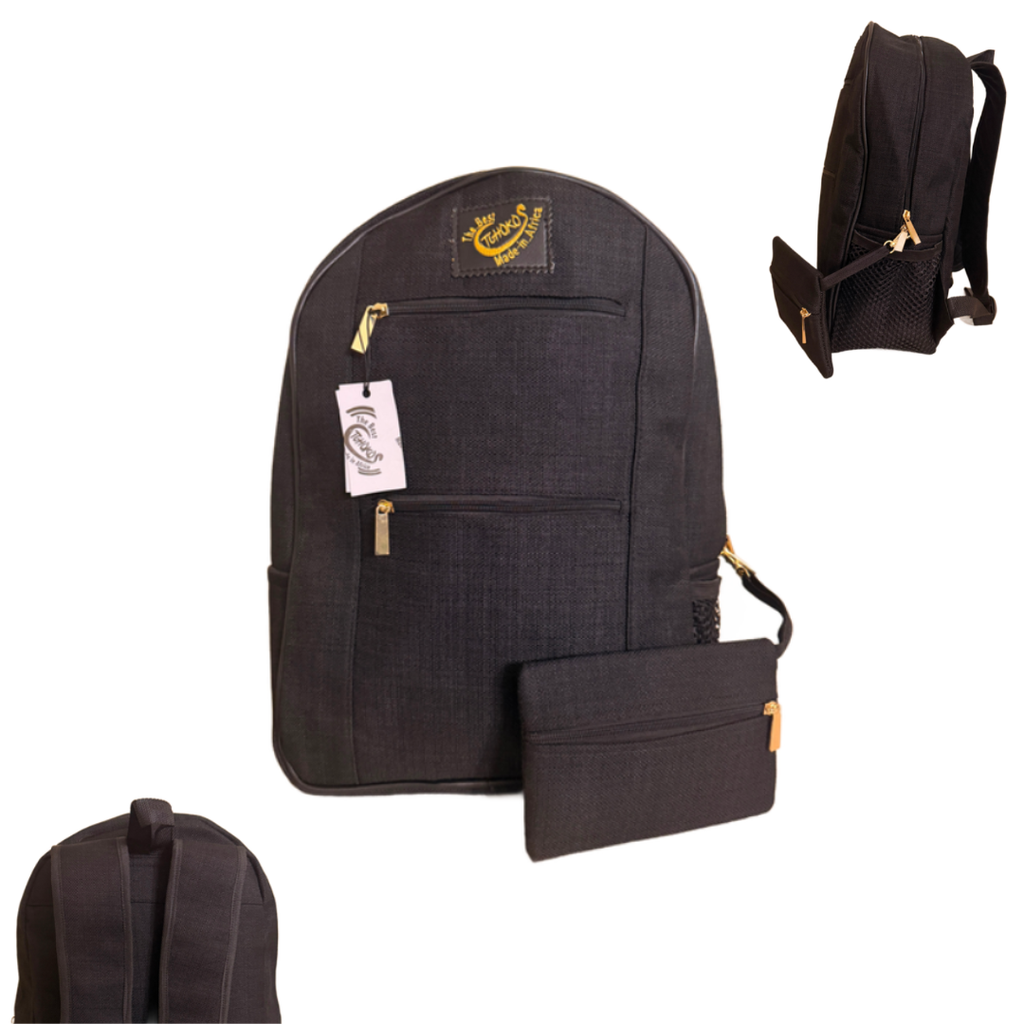 TCHOKOS Classic Executive Backpack – Black and Grey