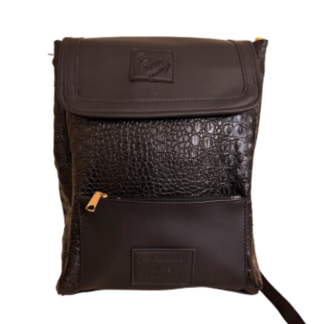 TCHOKOS Executive Leather Backpack – Black