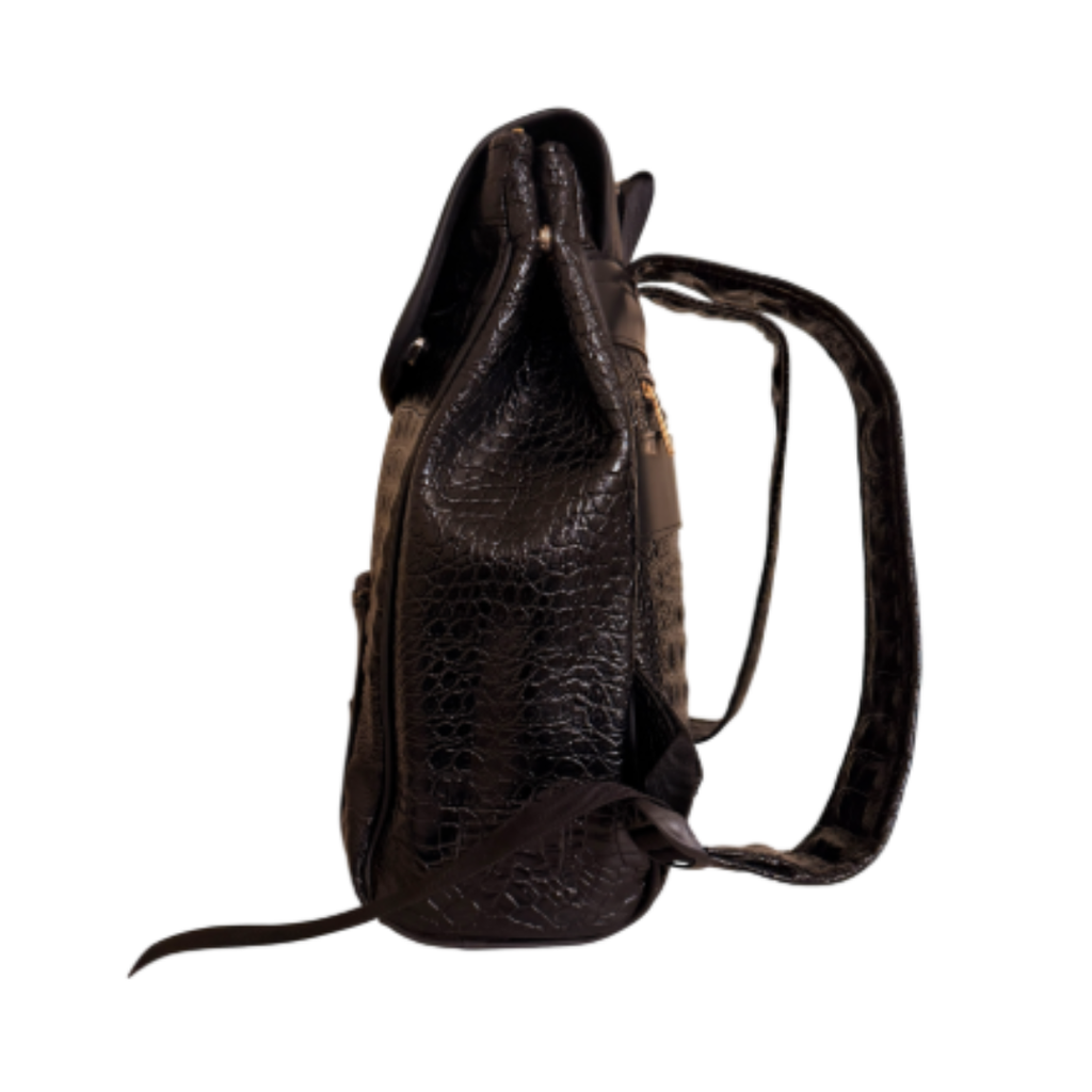 TCHOKOS Executive Leather Backpack – Black