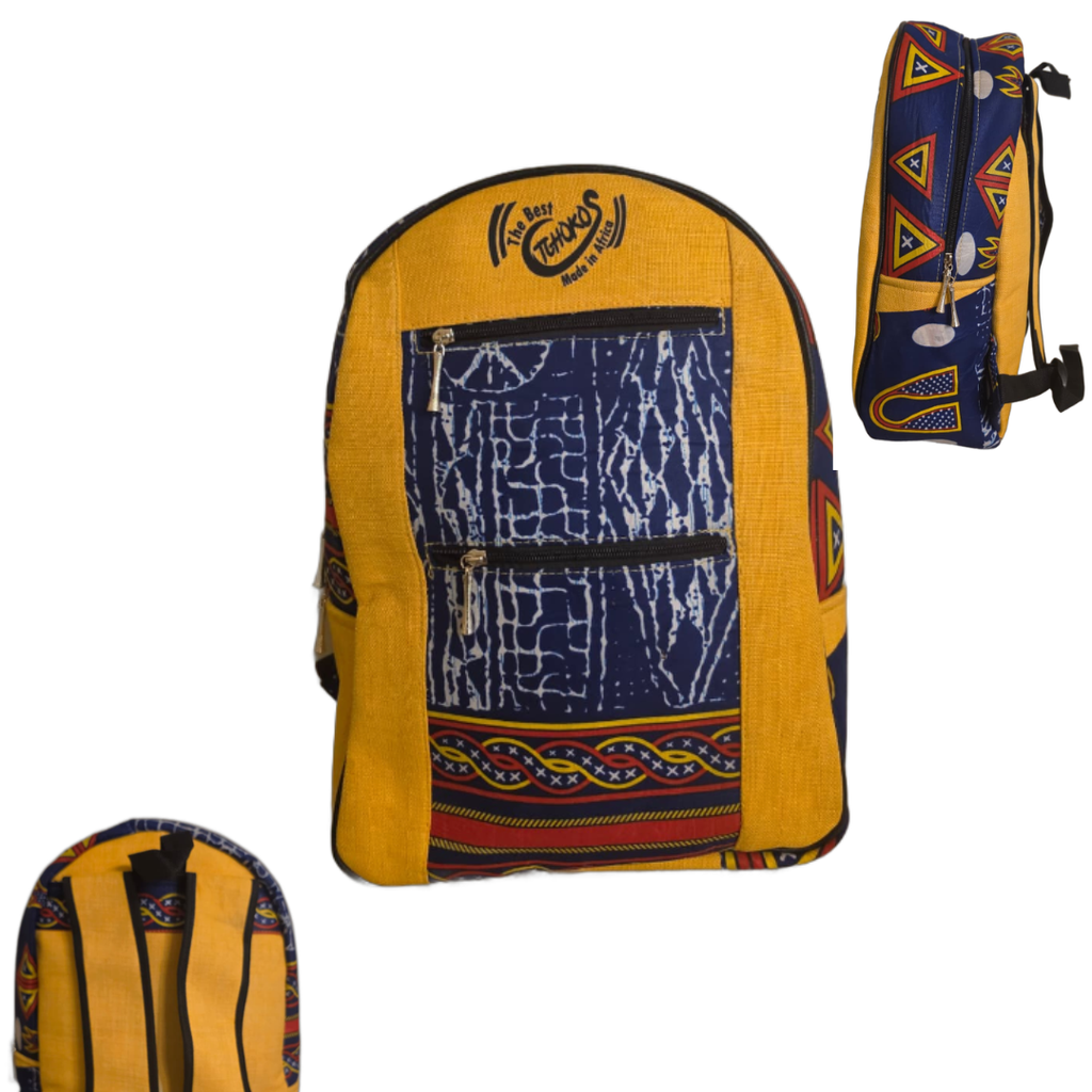 TCHOKOS African Heritage Kids’ School Backpack