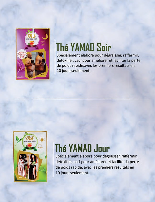 YAMAD Slimming Tea – Day & Night Formula - Duo Yamad