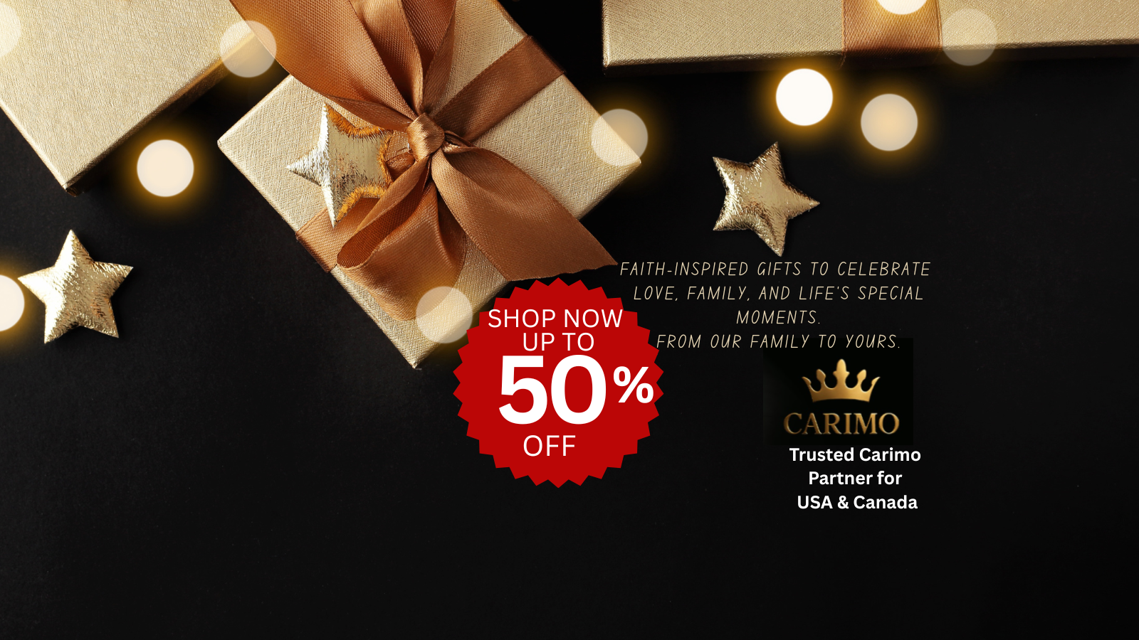 Zudie Group LLC homepage banner with personalized gifts and Carimo beauty products.